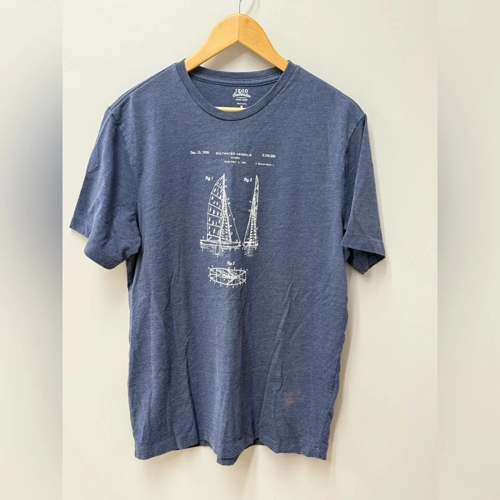IZOD saltwater t-shirt - Picture 1 of 10